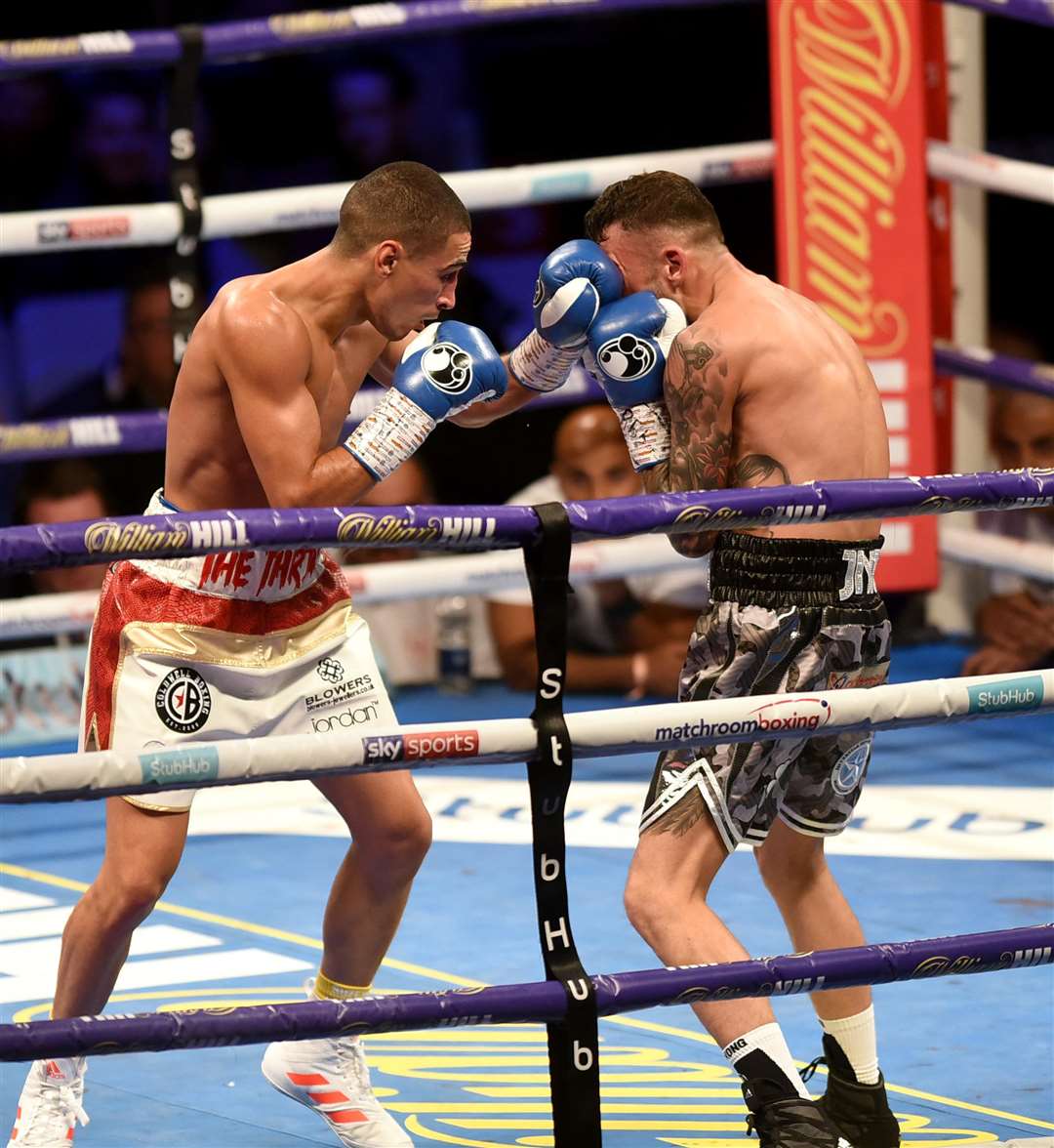Jordan Gill Commonwealth featherweight title fight vs Ryan Doyle (5053944)