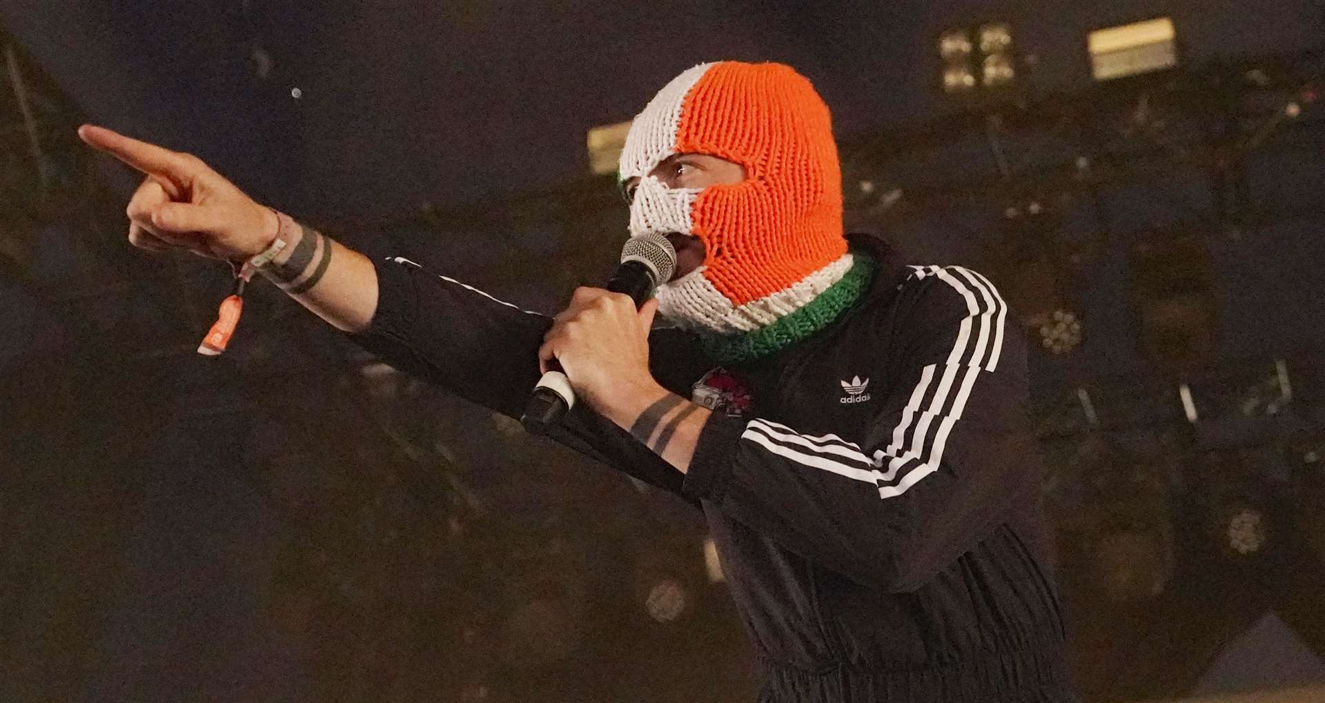 DJ Provai of Kneecap (Niall Carson/PA)