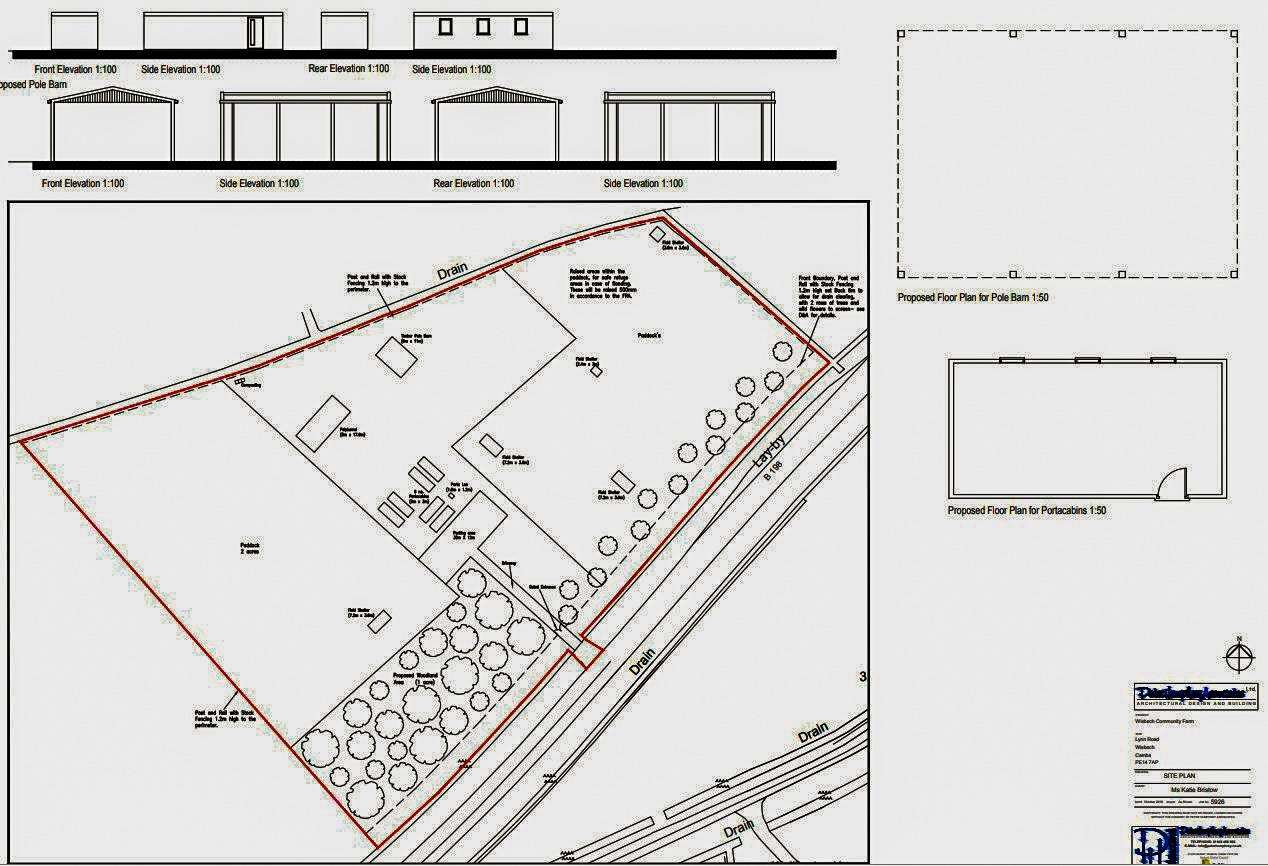 Plans have been submitted for a community farm on the outskirts of Wisbech. (5458711)