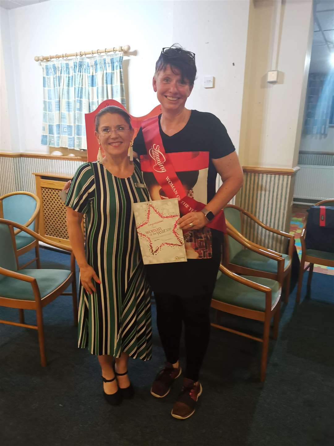 Samantha Wright has shed the pounds and won Woman of the Year accolade. (15690447)