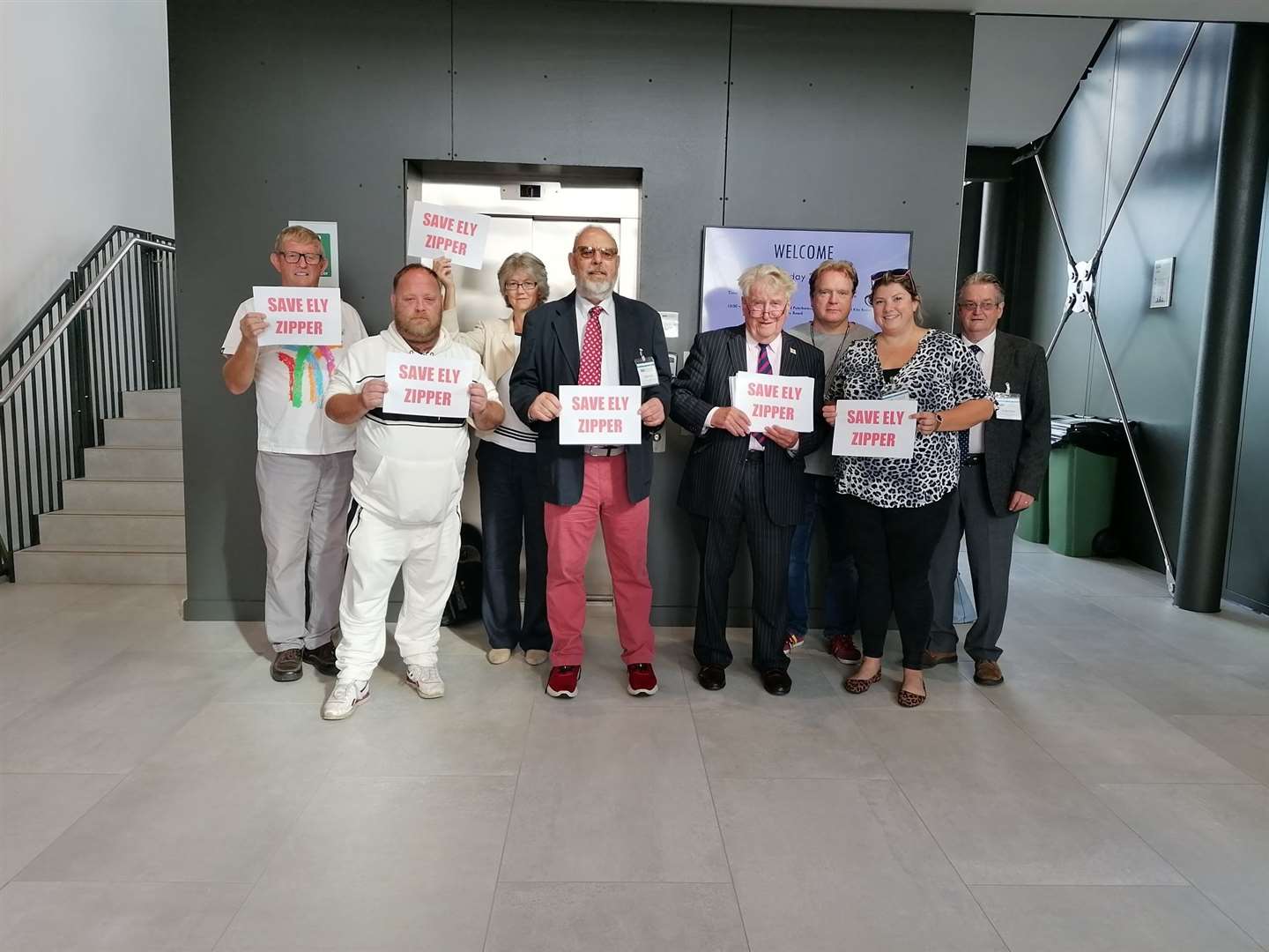Protestors confronted Cambridgeshire Mayor Dr Nik Johnson ahead of the Combined Authority meeting last month. (59709017)