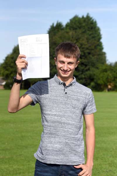 GCSE results at Marshland St James ''Alex Warrington