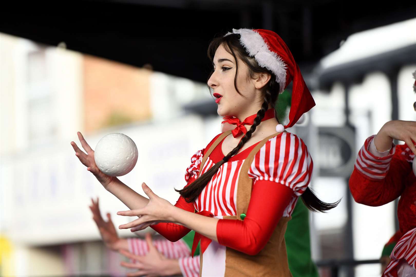 Wisbech Christmas Market....Nine Lives Theatre Company. (53664104)