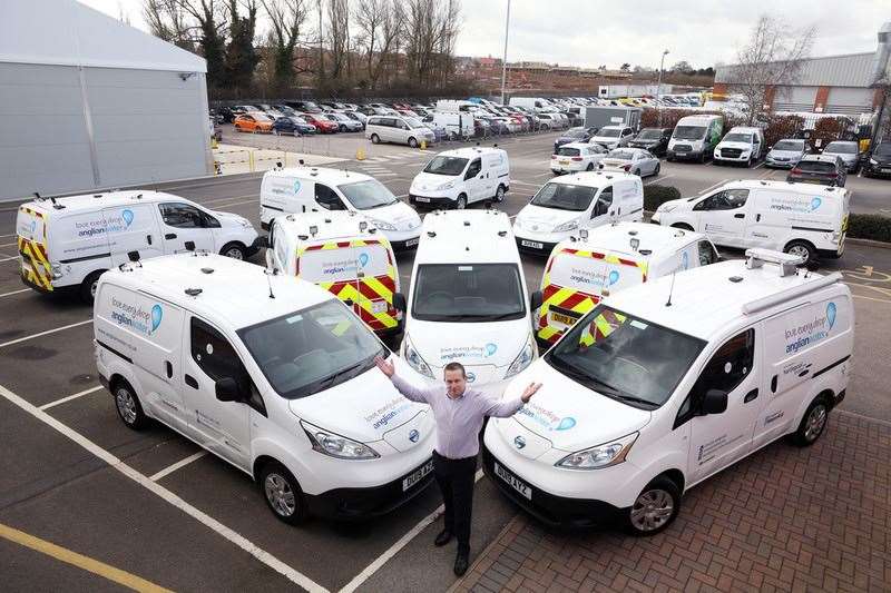 Anglian Water supports staff with electric vehicle drive