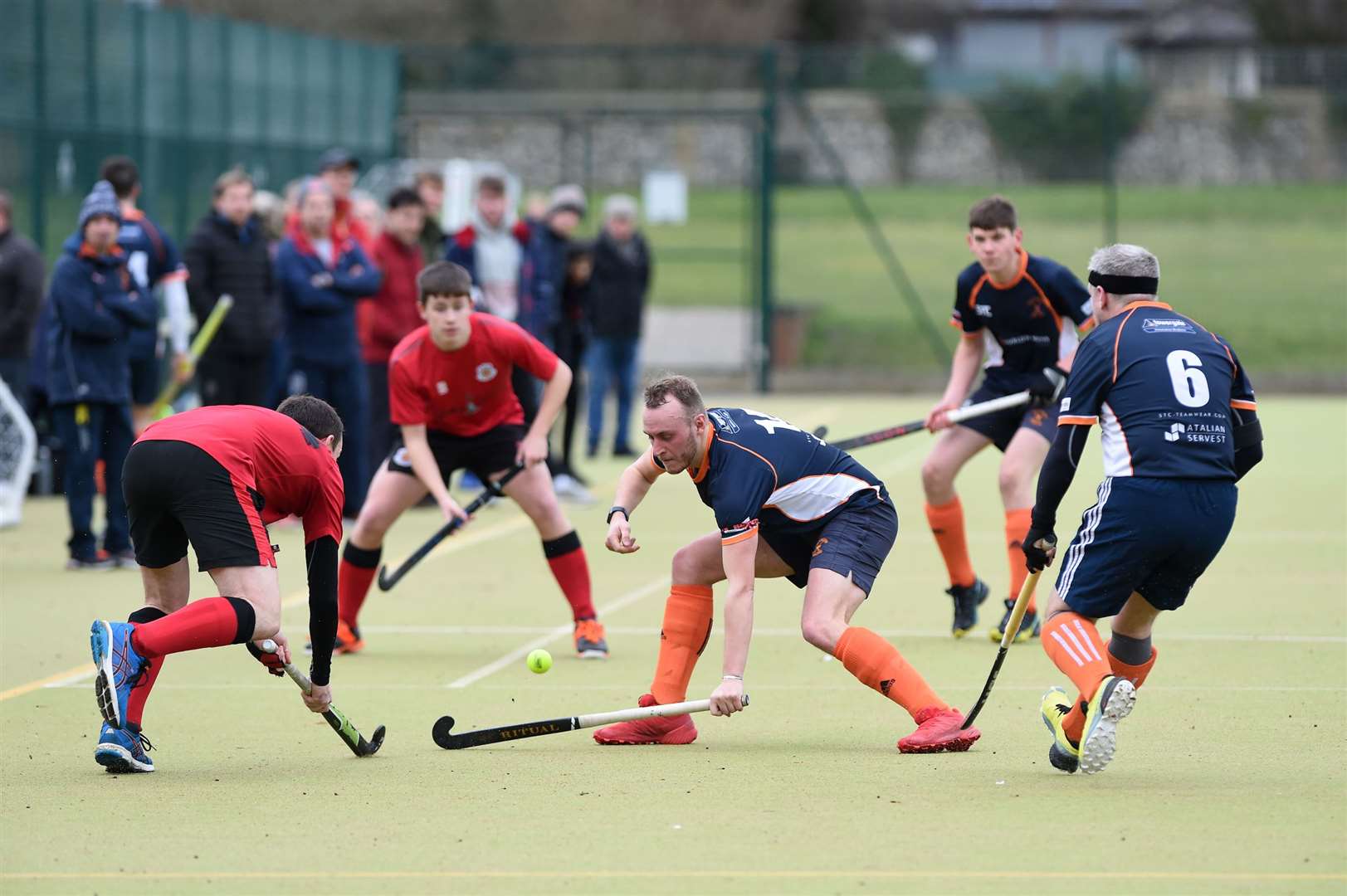 HOCKEY - Bury Men's I v Wisbech Town I...PICTURE: Mecha Morton .... (26033158)