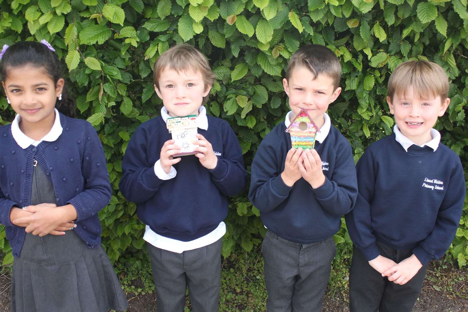 Pupils at Lionel Walden School in Doddington have been working with residents at Aria Court in March. (48310472)