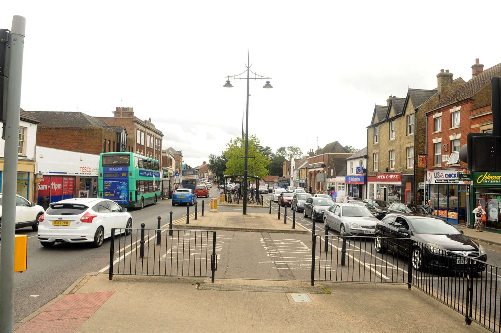 General view of Broad Street March which is set to become one lane in each direction under ambitious plans.