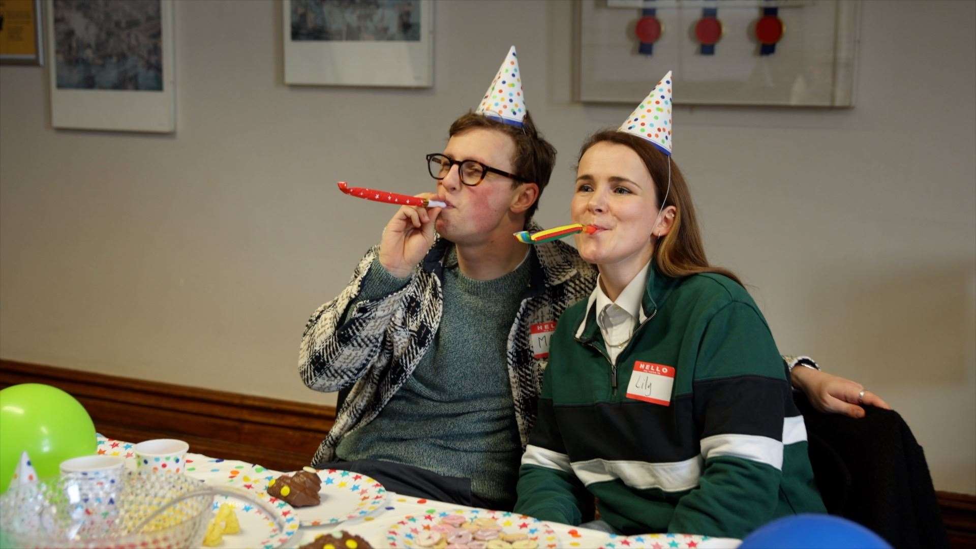 Max Fosh and Lily Hunter were born on the same day in the same hospital (Aziz Vora/PA)