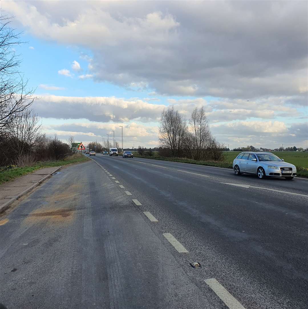 The A17 links Lincolnshire and Norfolk