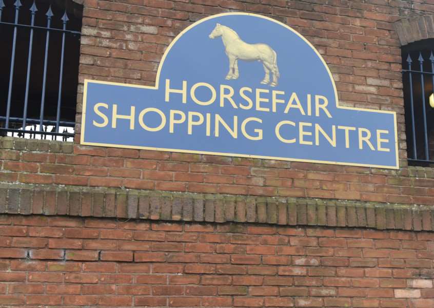 General View of Wisbech Horsefair Shopping Centre