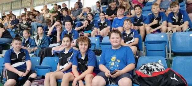 The March Marlins team at Grantham