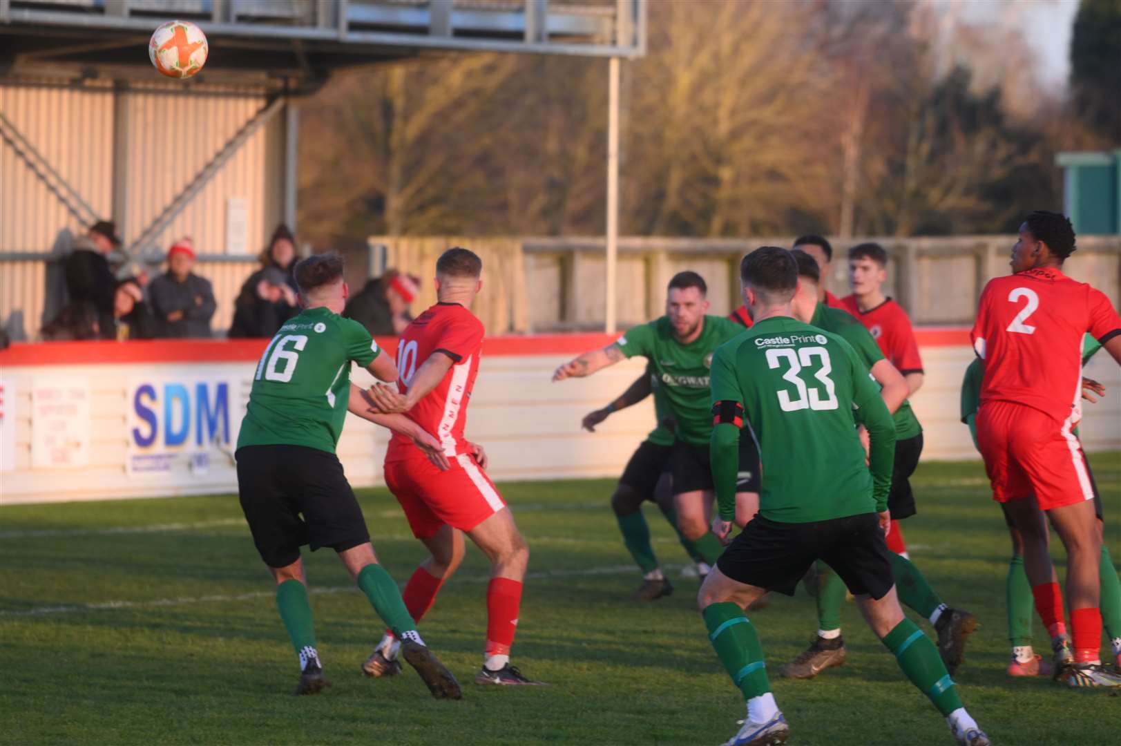 Action from Wisbech v Sleaford