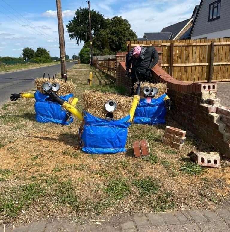 Despicable Me made by those living at 30 Hungate Road came second. (58638415)