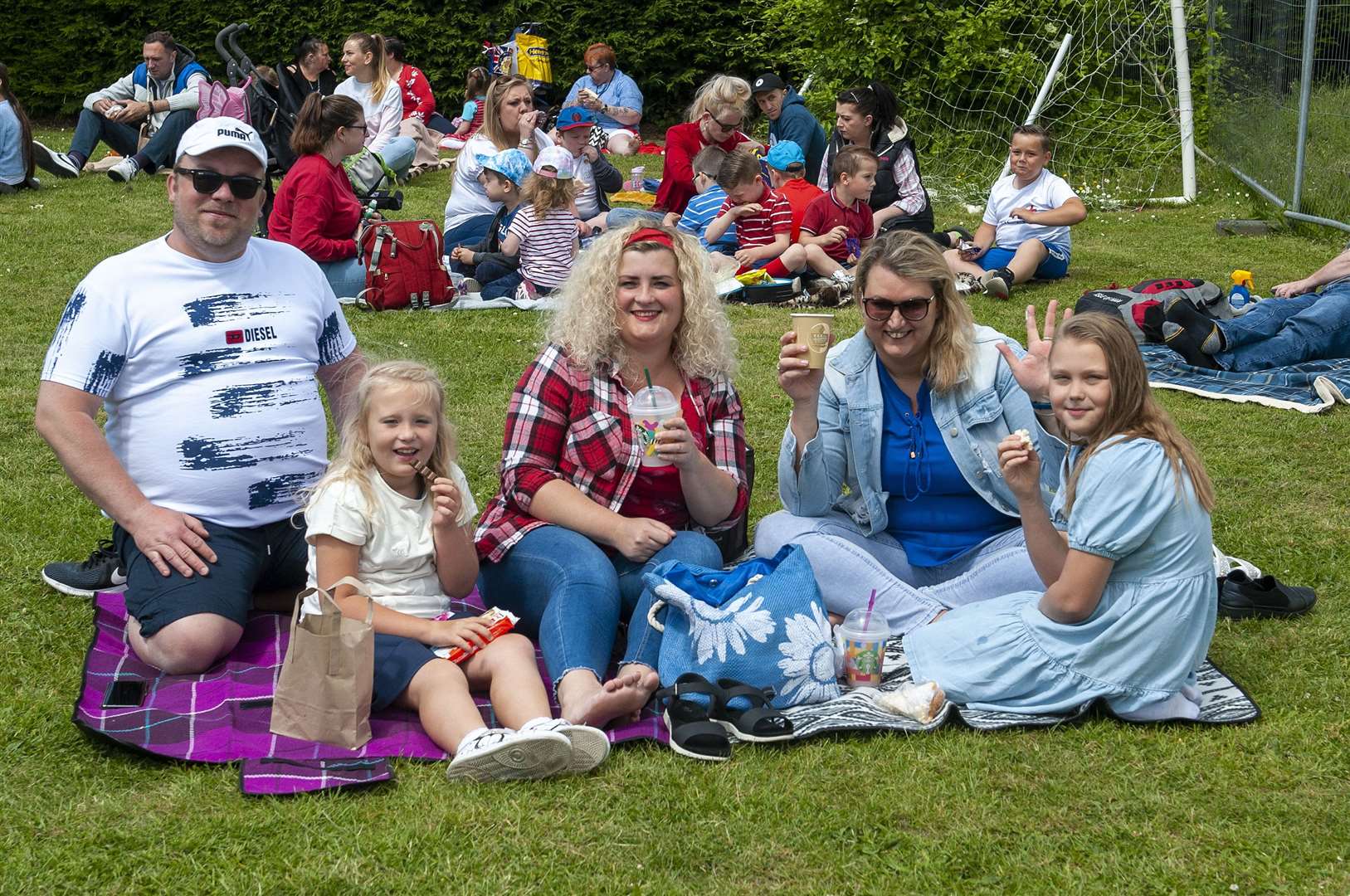 Elm Road Primary School Hosts The Queens Jubilee Platinum Pi-Nic Event. (56961852)