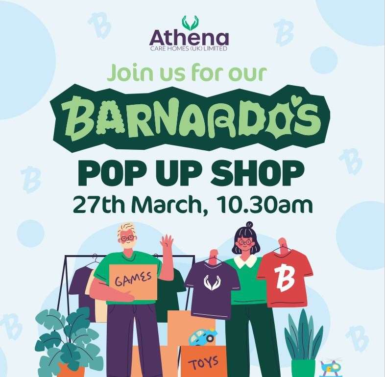 Aria Court in March is hosting a pop-up charity shop for its residents to browse and enjoy