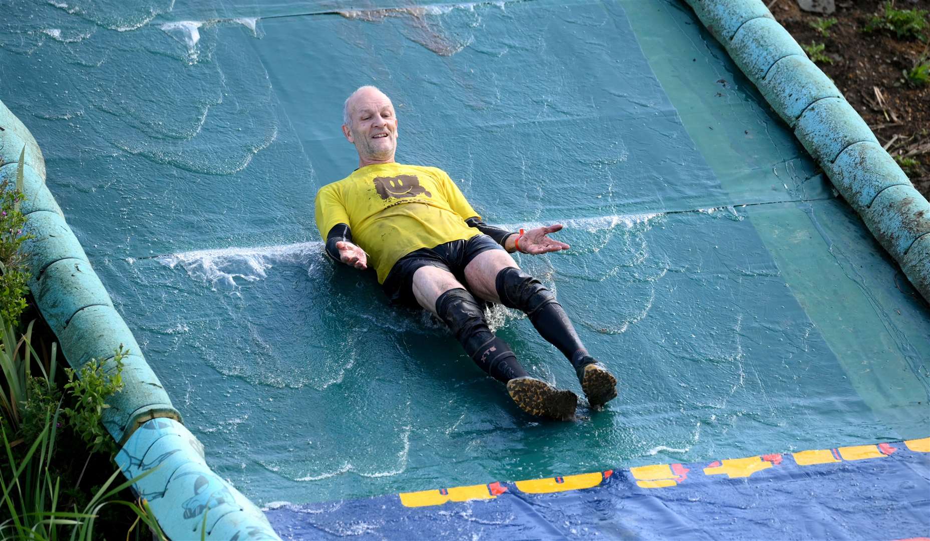 Slipping and sliding at Washbrook Farm