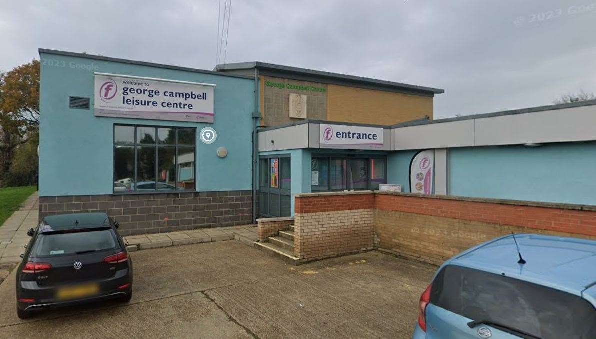 The swimming pool at the George Campbell Leisure Centre in March will remain closed until the middle of next month. Photo: Google Maps