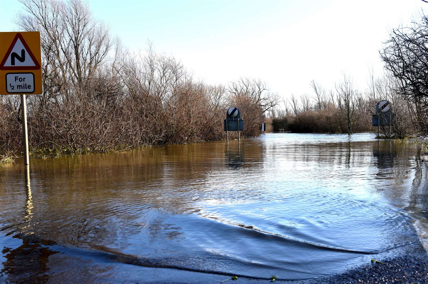 Flooding in Welney in December 2020. Picture: Paul Marsh