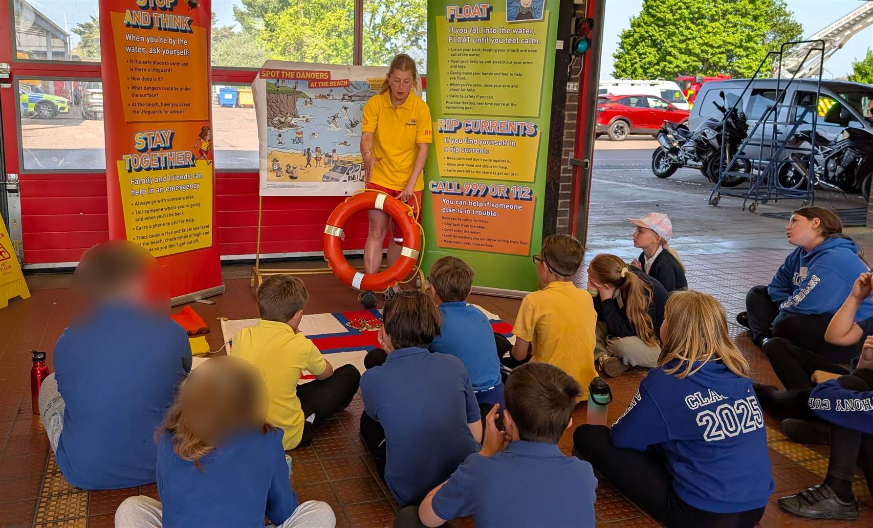 The Crucial Crew event at King's Lynn Fire Station