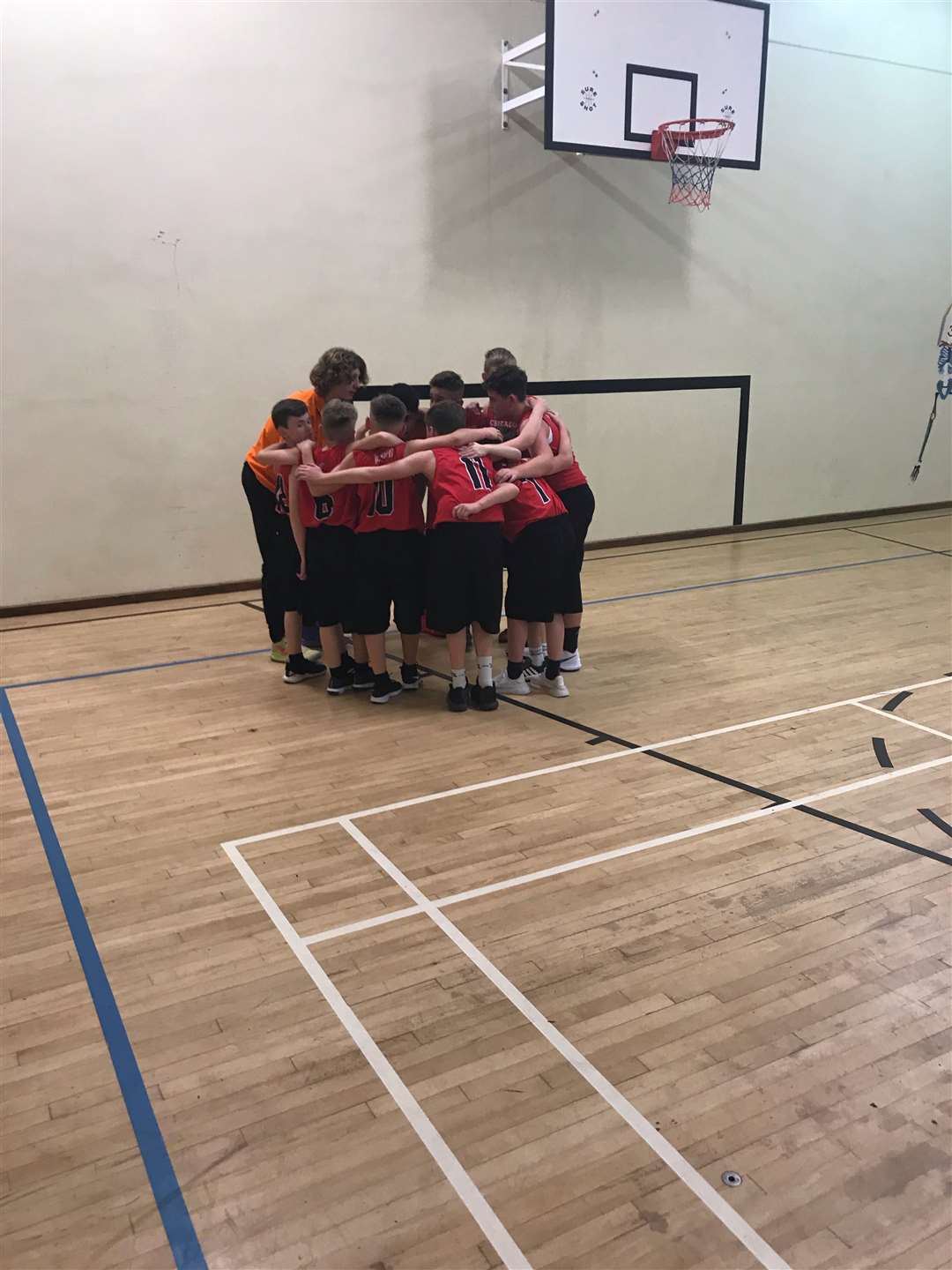 Year 7 huddle. (8828229)