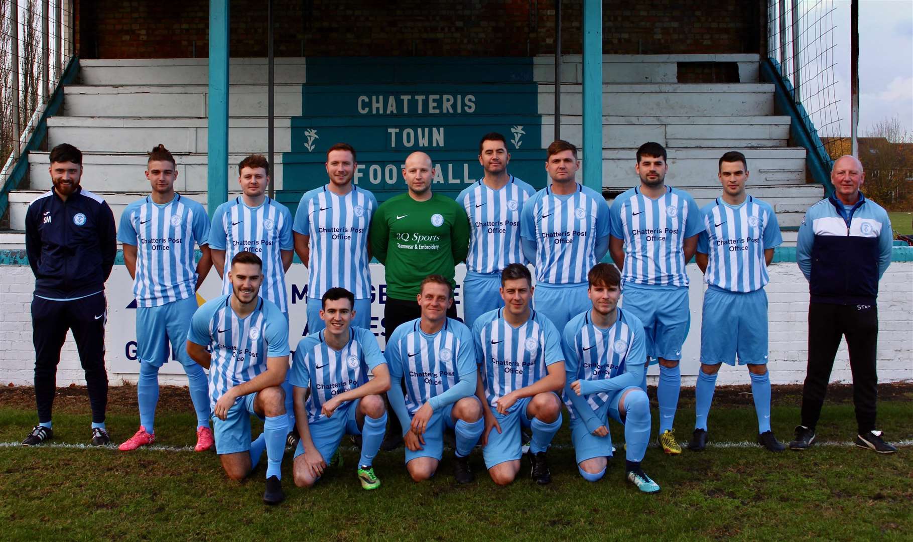 Chatteris Town Reserves new kit 2018-19 Back, from left: manager Sean McKay, Liam Brady, Alex Carman, Liam Birch, Ben Collett, Tony Brown, Chris Matthews, Liam Lorraine, Ben Green, assistant Gary Birch. Front: Sam Merryweather, Connor Morton, Matthew Eggleton, Gavin Caney and Matt Walshe. (5373694)