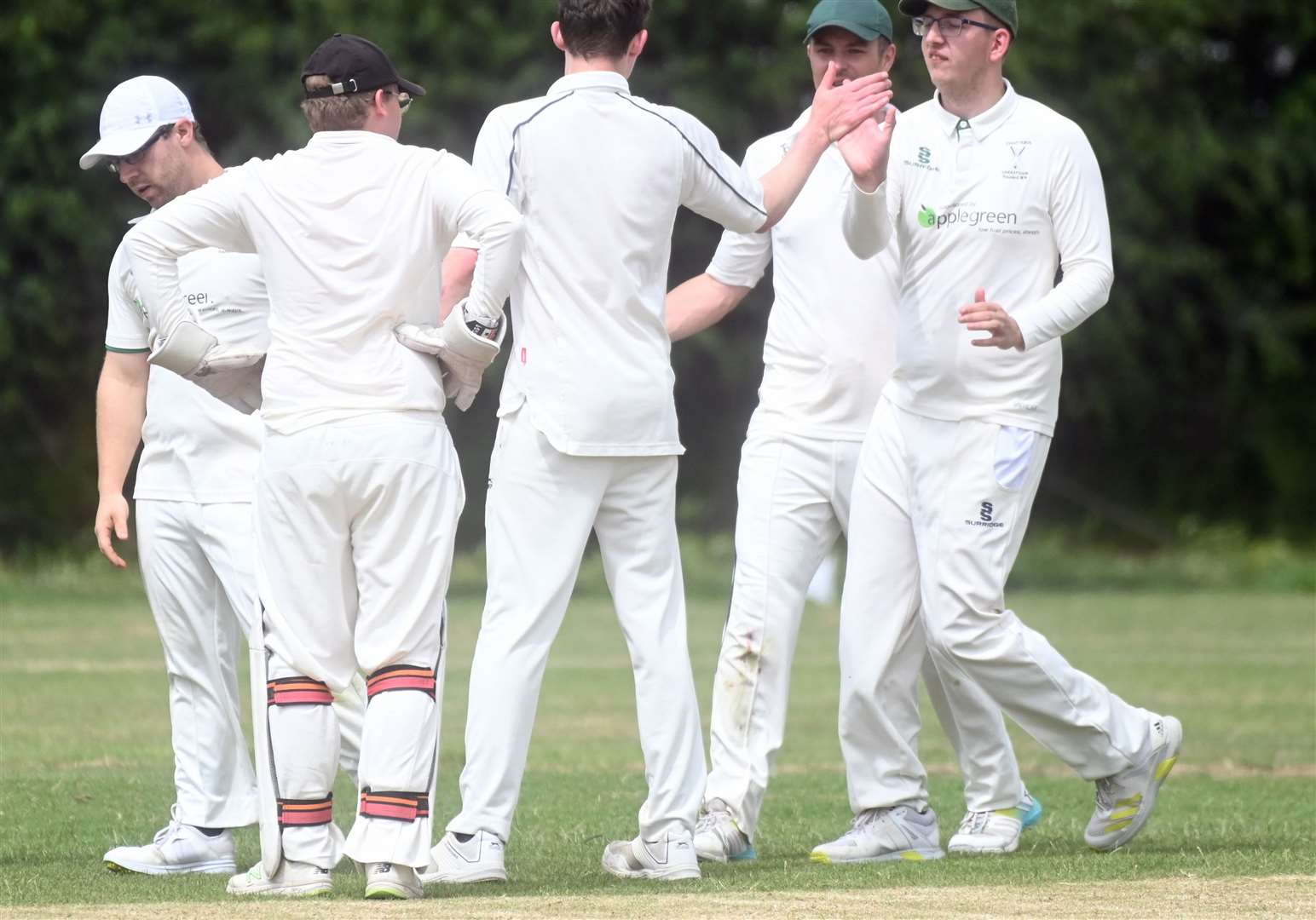Action from Chatteris 2nds against Wisbech 3rds in CCA Junior League 3 North