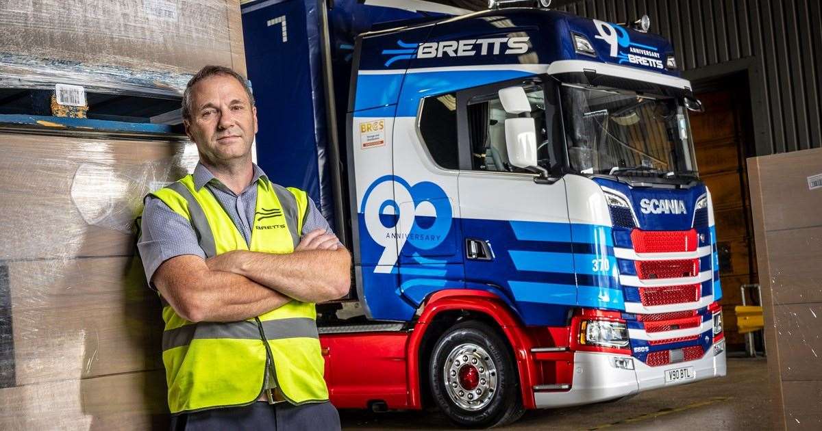 Simon Brett. Picture: Bretts Transport