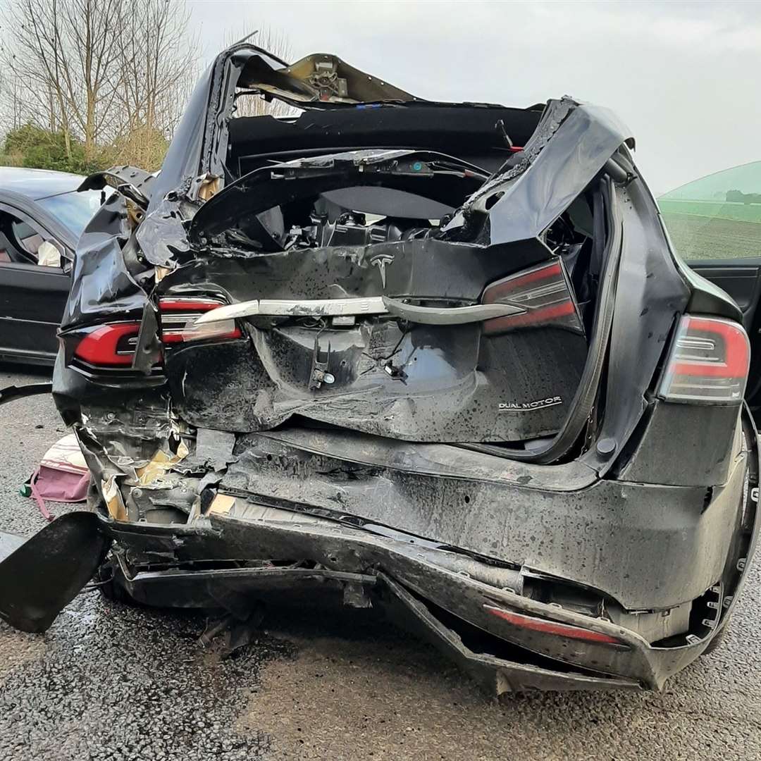 Multi-vehicle crash closed the A47 for a time on Friday morning. (61069652)