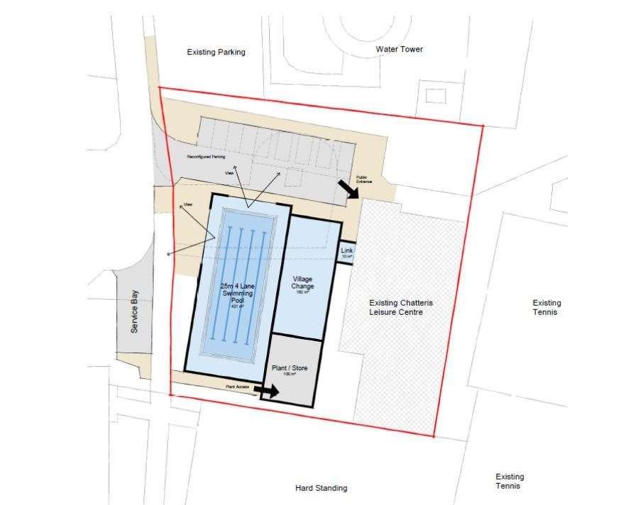 What Chatteris swimming pool might look like if it were to get the go-ahead from councillors