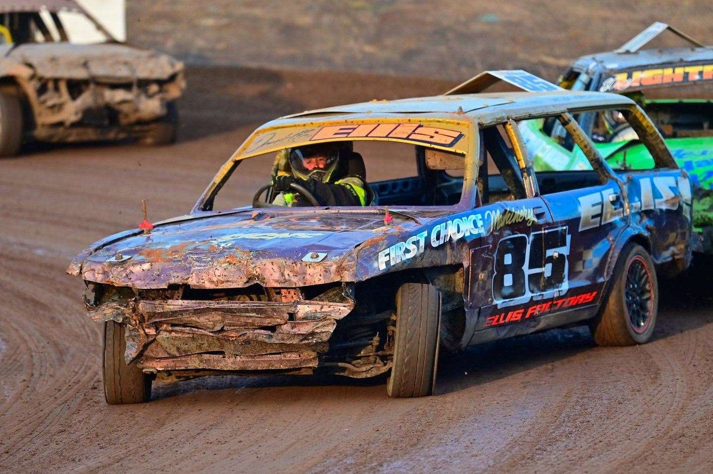 It has been a tough year for 85 Danielle Ellis in the Unlimited Lady Bangers but expect her to rise to the occasion when the Gold Roof Final is staged this Saturday