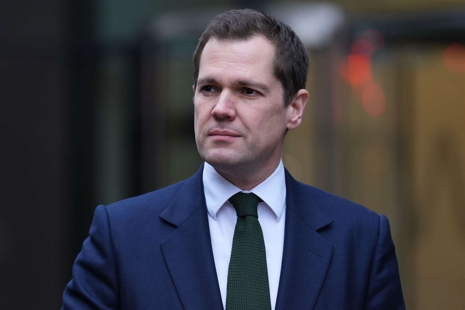 Shadow justice secretary Robert Jenrick told the UCL Conservative Association last month he wanted the ‘fight’ against Labour to be ‘united’ (Lucy North/PA)