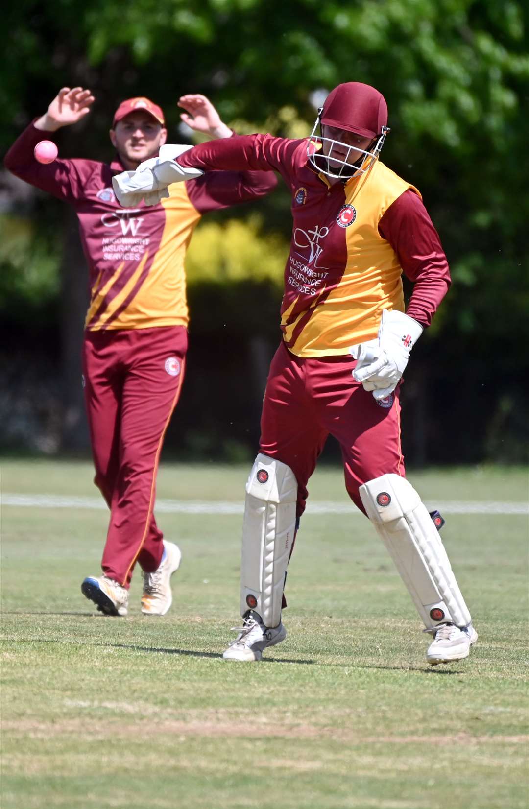March v Histon cricket..Lewis Welcher dropped catch. (56676638)