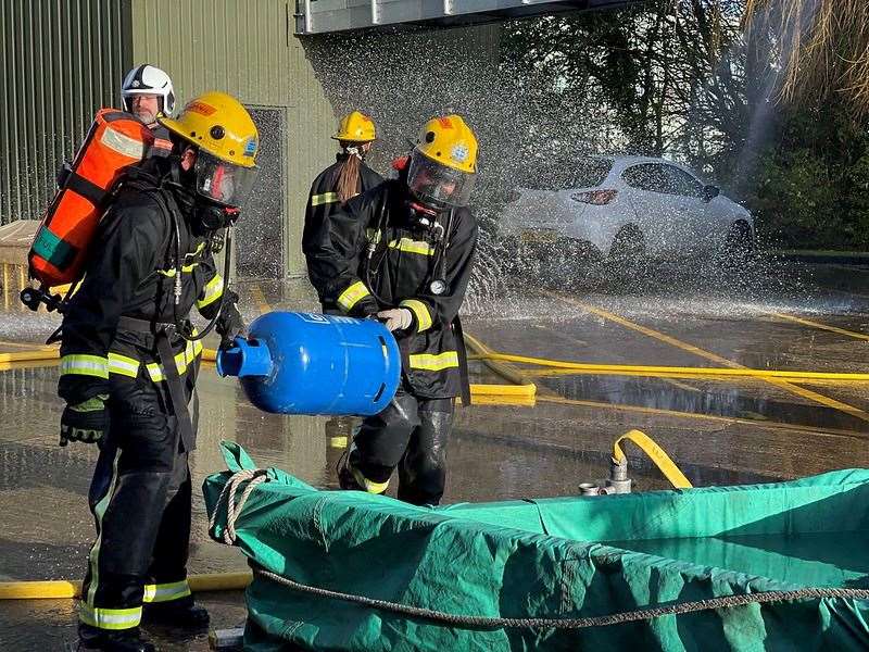 A group of Fenland youngsters have been benefitting from fire service training to help develop team working skills, increase self-esteem and confidence .