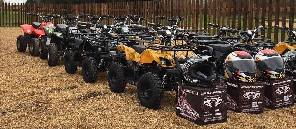 Ever wanted to have a go on a quad bike? Here's your chance!