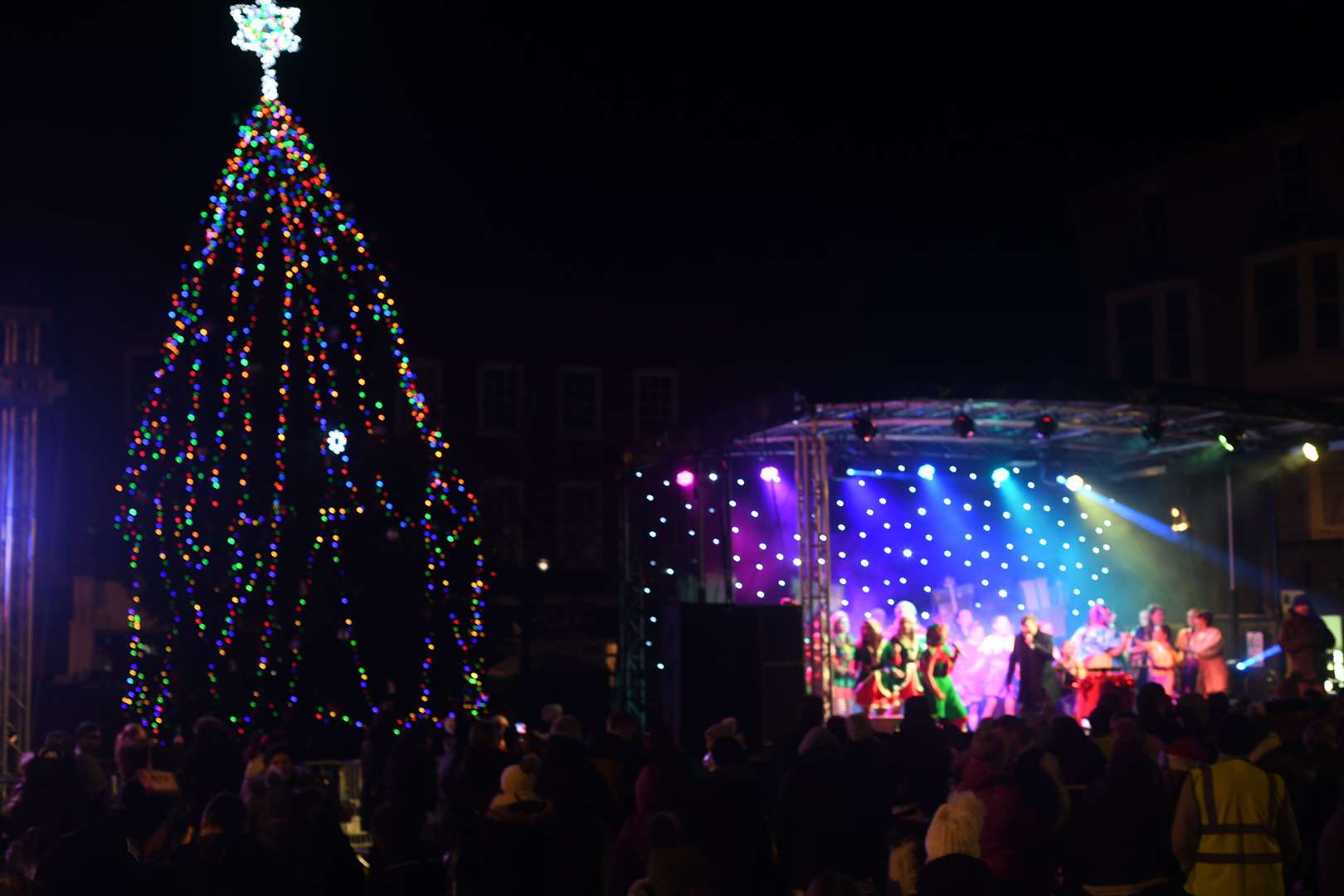 Wisbech Christmas Lights switch on. (53369312)