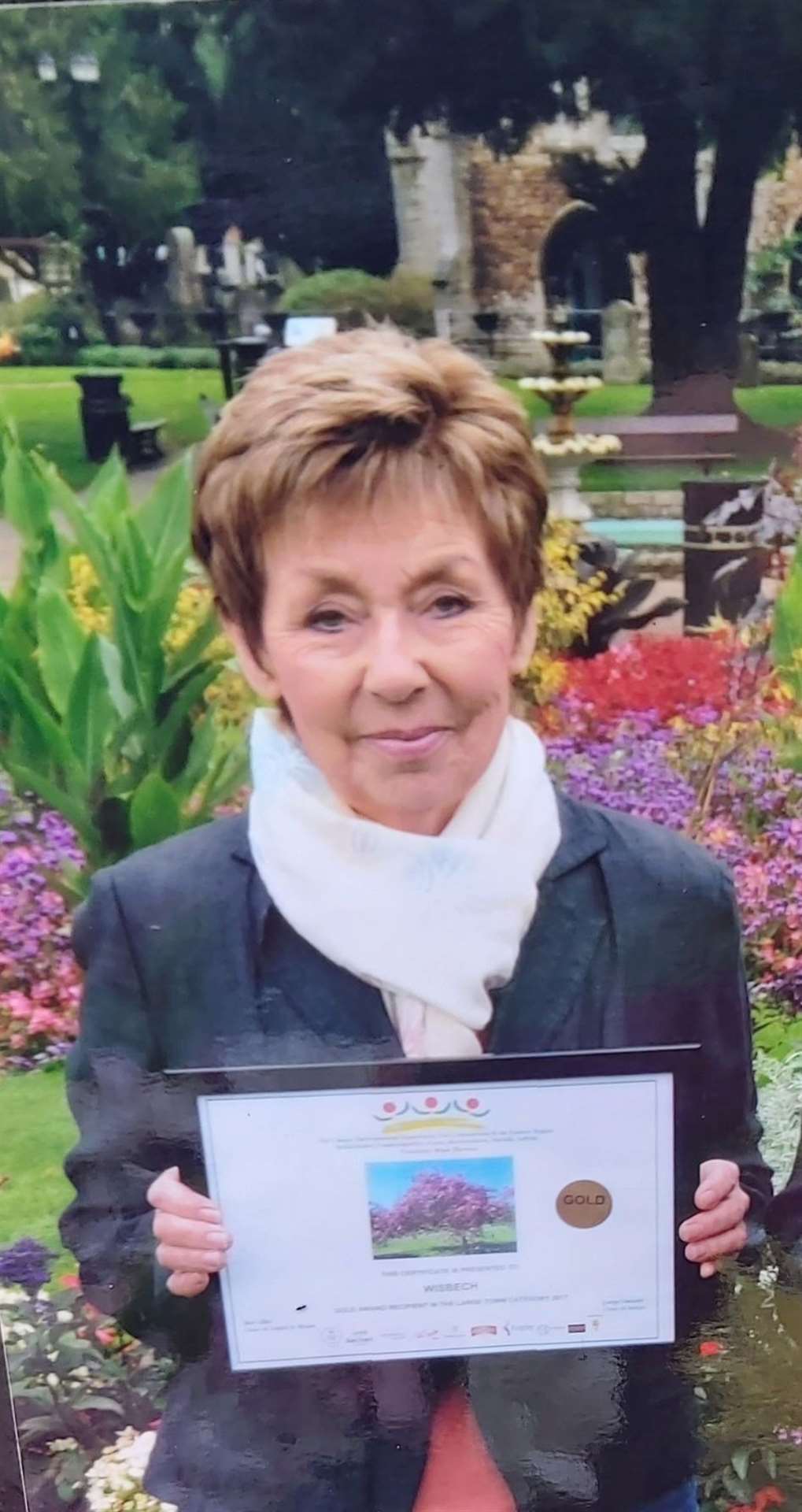 Penny Stocks was a true Wisbech stalwart and helped the town win countless awards in the In Bloom competitions.