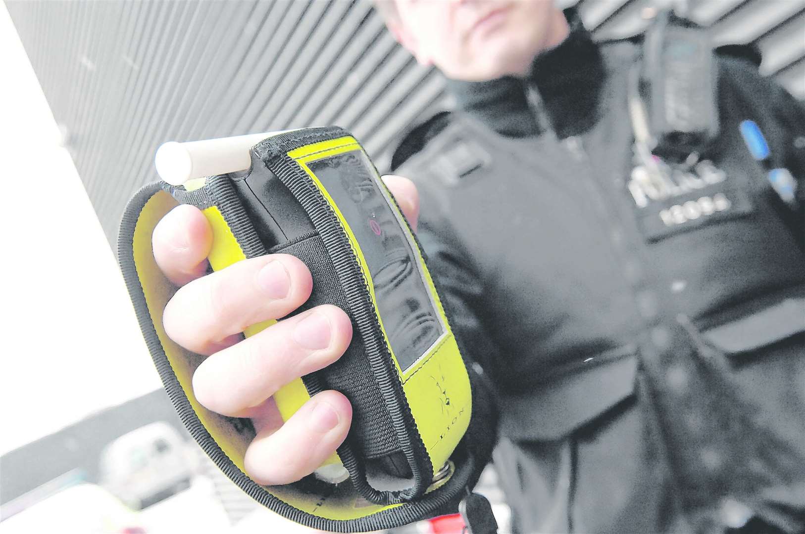 Woman driver was five times over the limit.