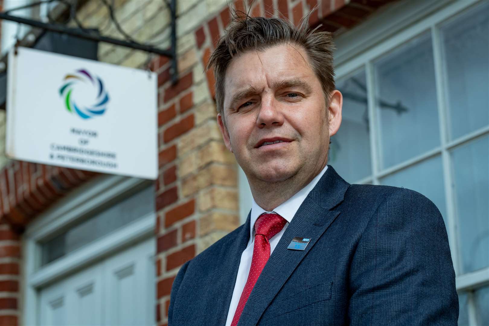 Dr Nik Johnson, the mayor of Cambridgeshire and Peterborough Combined Authority seen in Ely where the mayor's office is based. Picture: Keith Heppell