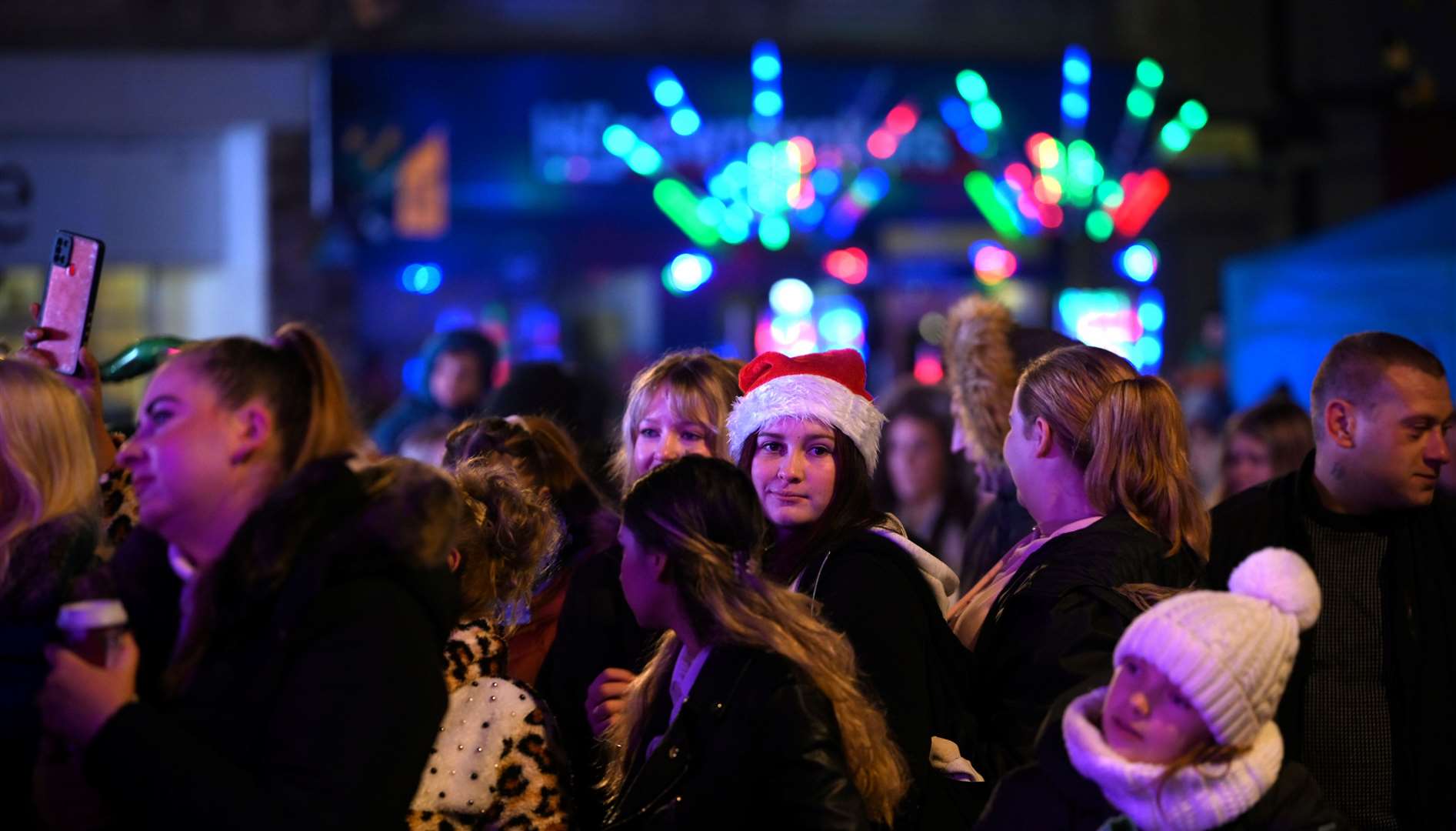Wisbech Christmas lights switch on