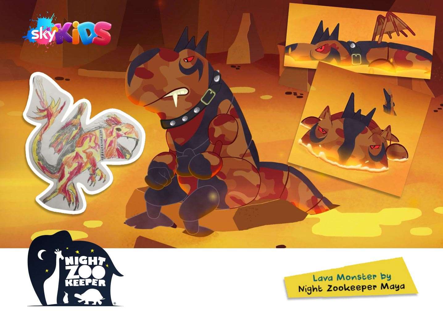 The Lava Monster designed by Maya Cazot. (14230766)