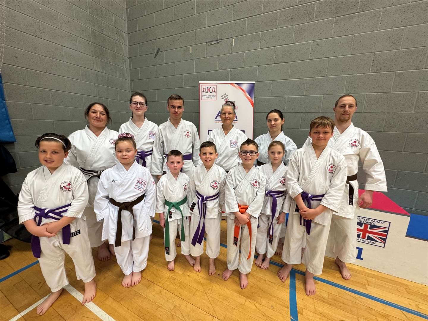 Successful students from the Samurai school