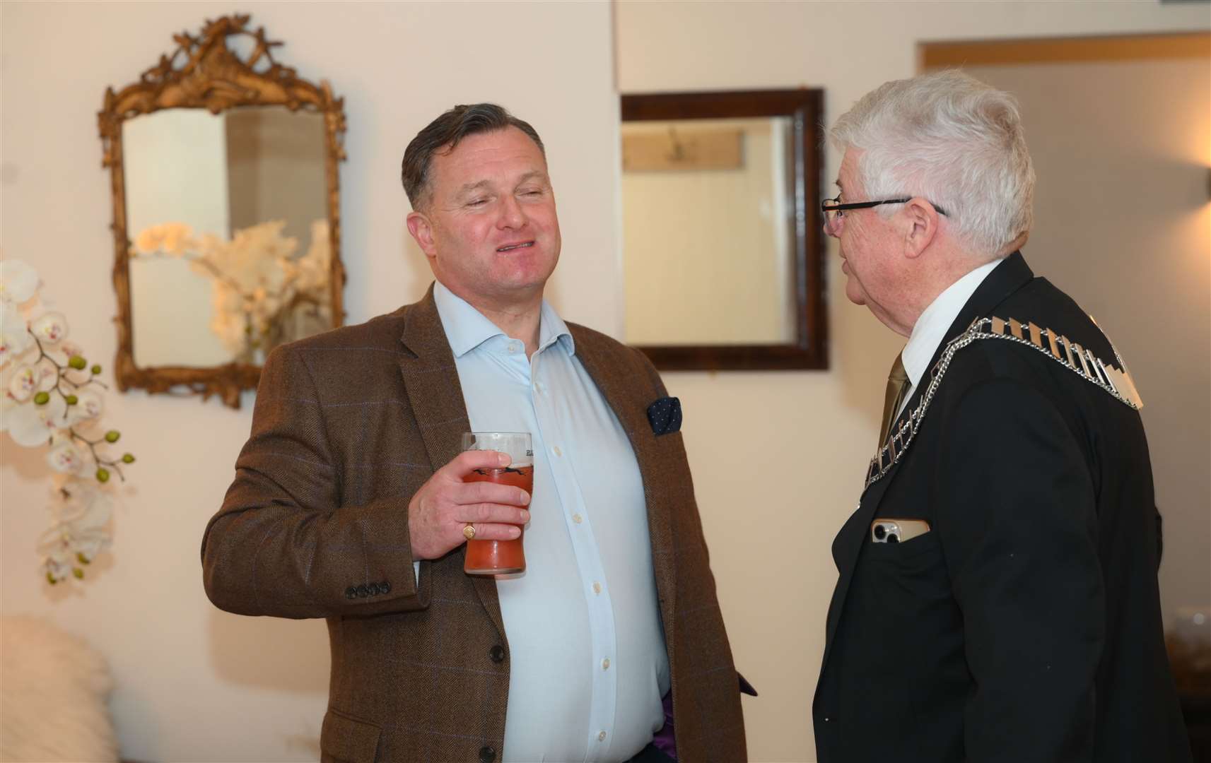 Wisbech Business Professional Men's Club 50th Anniversary with an audience with Steve Davis and Dennis Taylor
