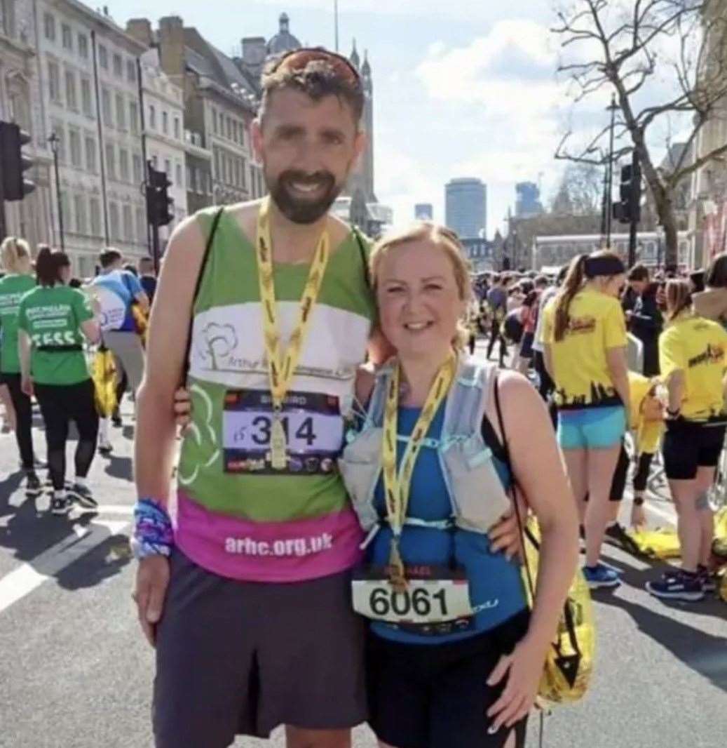 Ade Mills and partner Rachael Nichols (63136085)