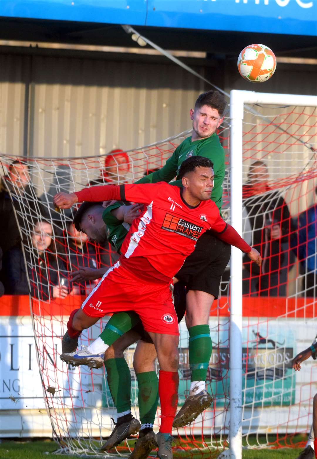 Cenk Acar in the thick of it