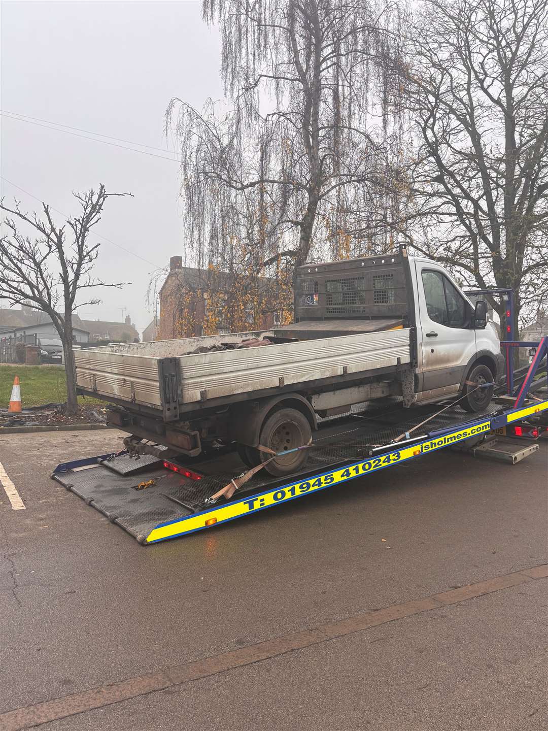 A stolen vehicle which was recovered. Picture: Cambridgeshire Police
