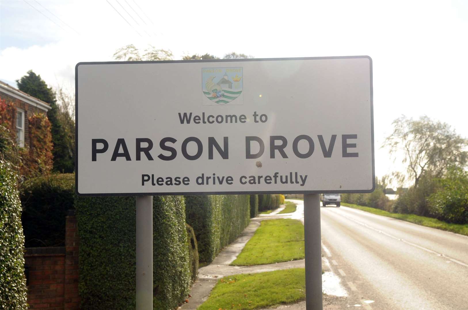 Parson Drove village sign. (27524170)
