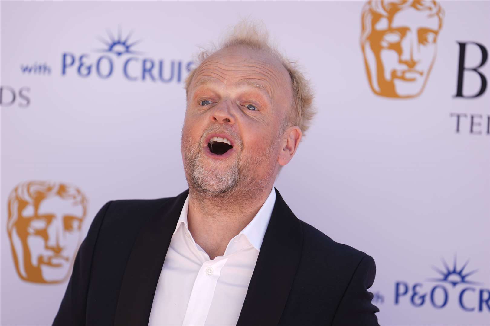 Mr Bates Vs The Post Office star Toby Jones attending the 2025 Bafta TV Awards at Southbank Centre’s Royal Festival Hall (Jordan Pettitt/PA)