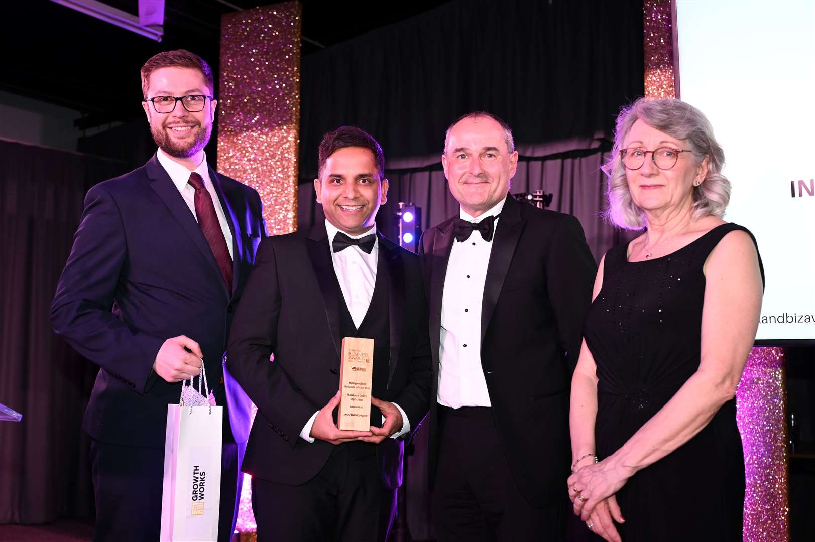 Fenland Citizen Business Awards..Independent Retailer of the Year Harrison Coley Opticians