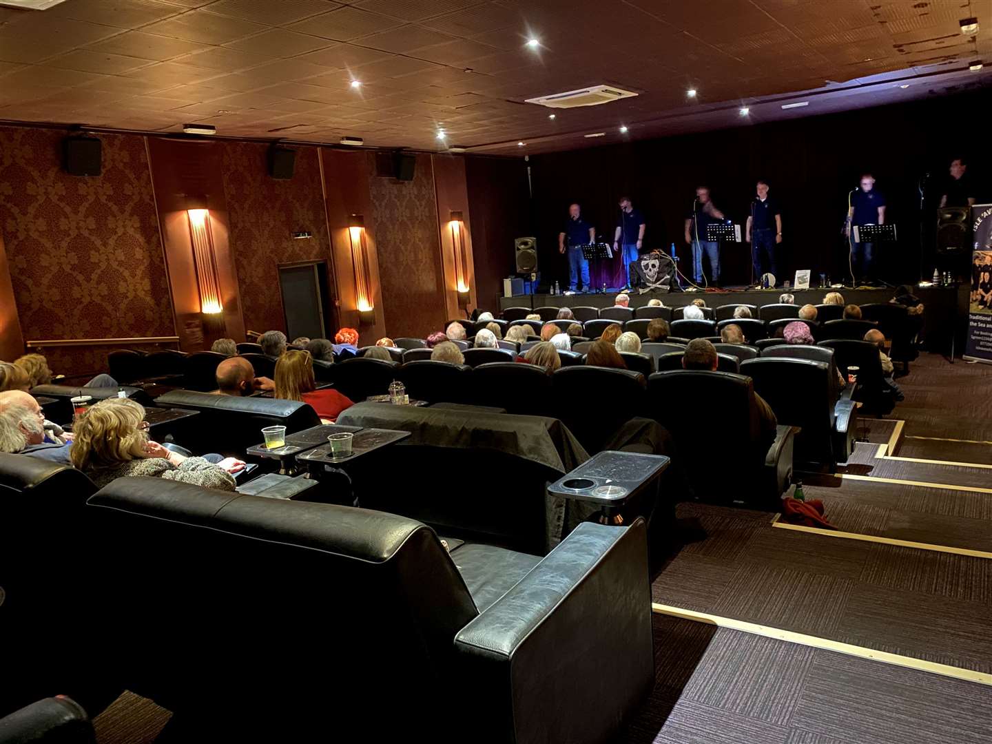 A performance at The Luxe