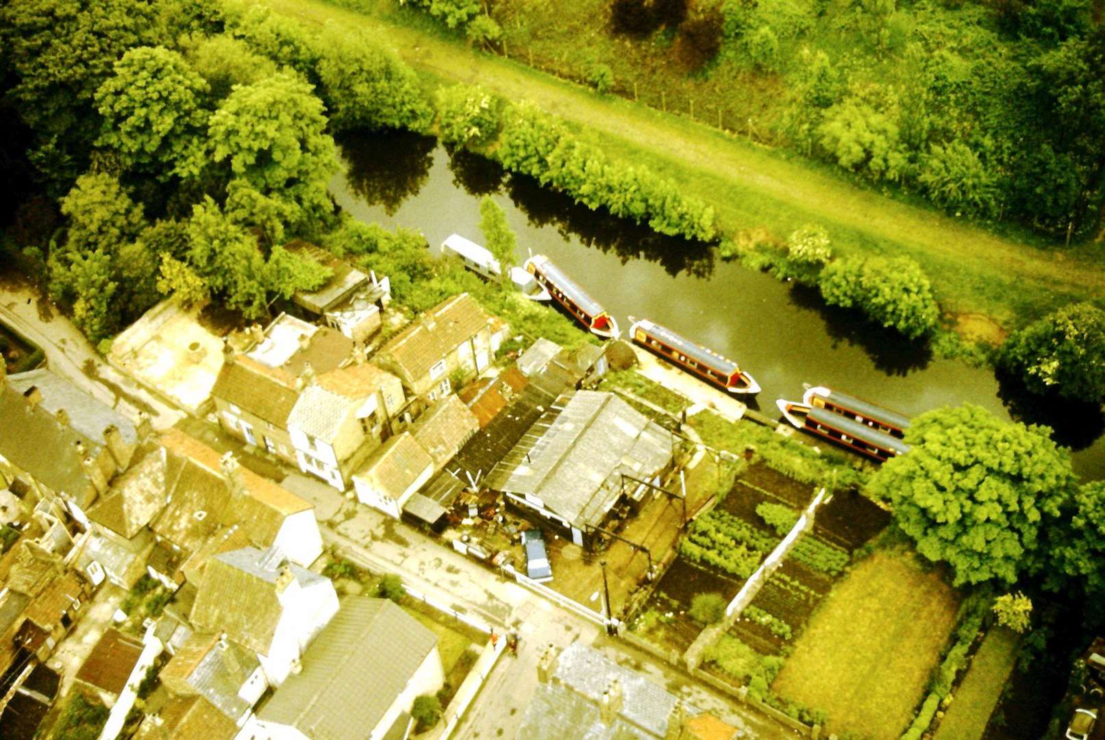 Fox Narrowboats at their former base in West End, March. (54257610)
